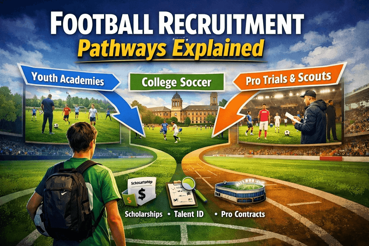 Football Recruitment Pathways Explained